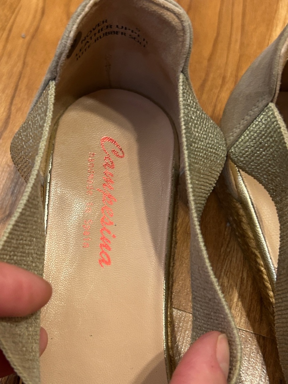 Women’s Campesina Nover Criss Cross Sandals Size 40 - Picture 12 of 12